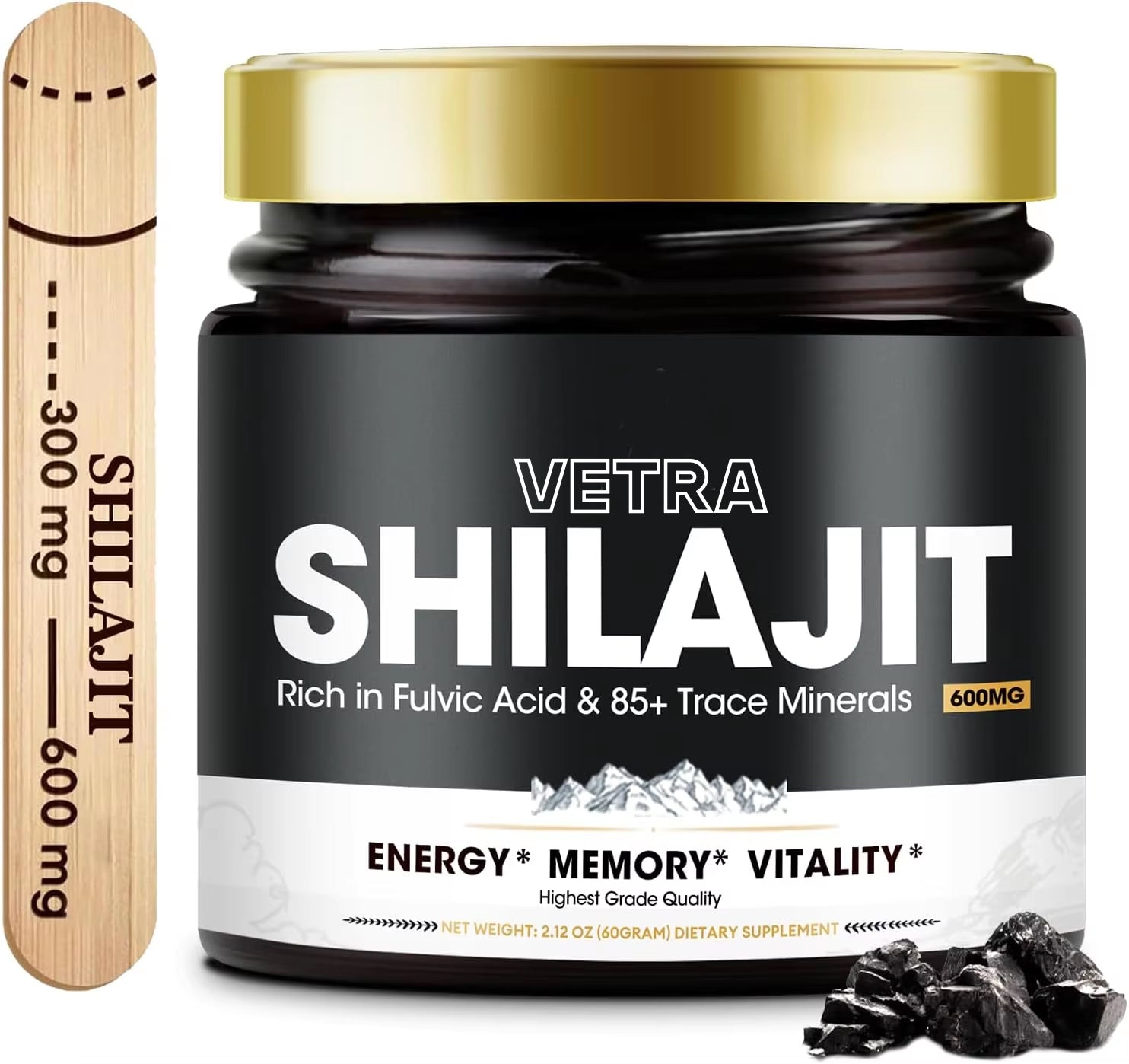 Vetra - Shilajit Pure Himalayan Organic Honey